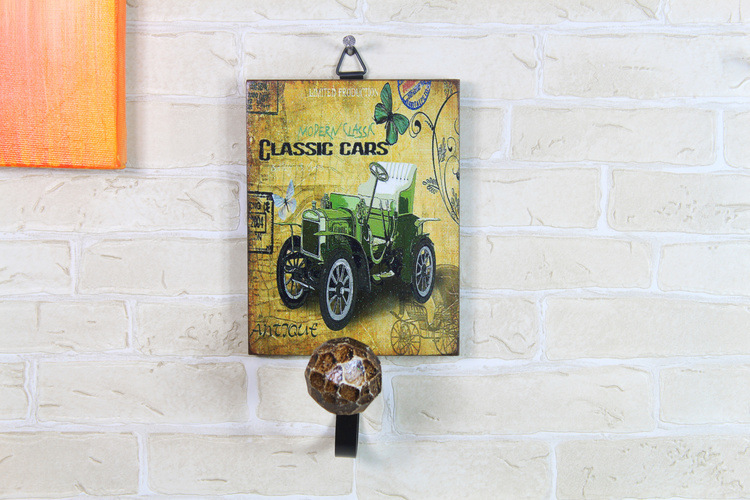 Móc treo đồ hình xe cổ